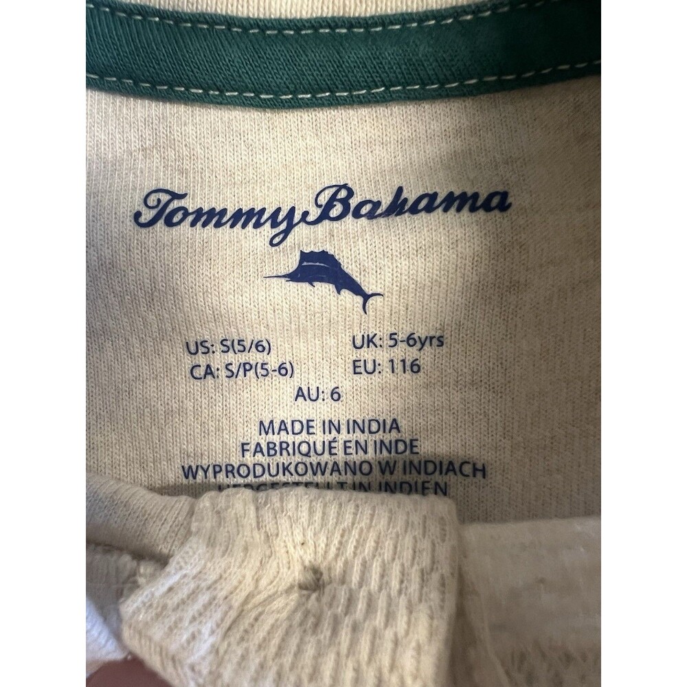 Tommy Bahama Lot 2 Boys Long Sleeved Thermal Shirts Sz S 5/6 - Picture 3 of 12